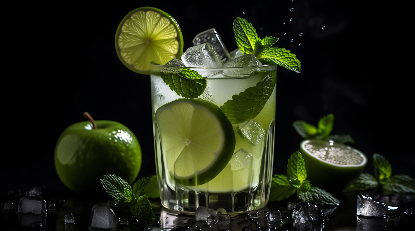 Yeşil Elmalı Mojito