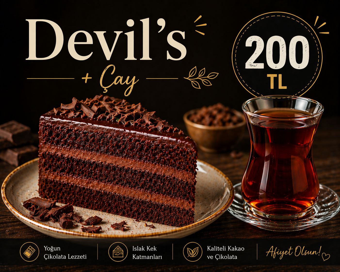 DEVİL'S +ÇAY